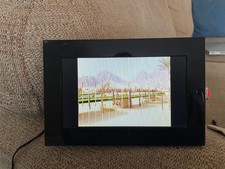 Bush cornice per foto digitale 7 pollici nera USB/SD