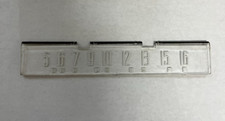 1950 1951 1952 Ford Mercury Am Radio Plastic Face Plate Dial Indicator Box38
