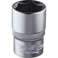 WGB SteckschlüSsel-Einsatz 12,5Mm 6-Kant Chrom-Vanadium Matt 40 Jahre Garantie