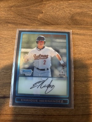 2009 Bowman Draft Picks & Enrique Hernandez Chrome 1st Prospect #BDPP3 Astros