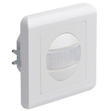 Unterputz Bewegungsmelder 230V PIR-Sensor Infrarot 160° mit Schalter 2-Draht