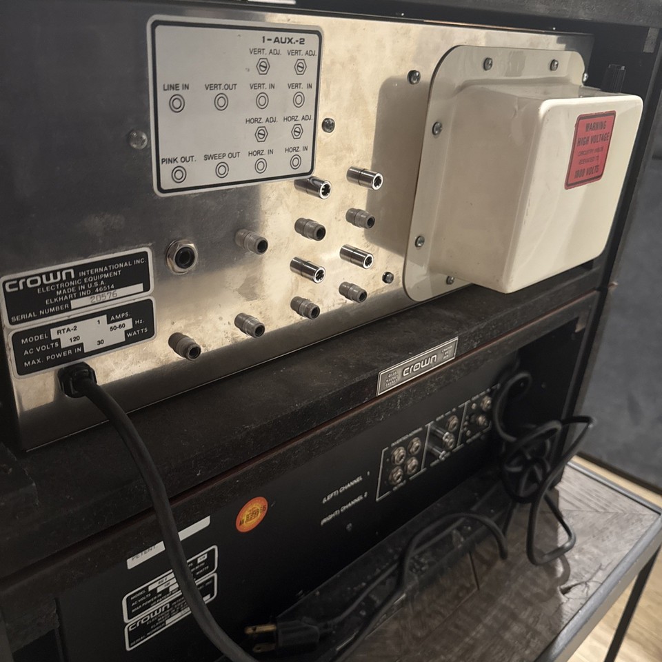 CROWN RTA-2 Scope Rack Mount EXCELLENT Condition | eBay