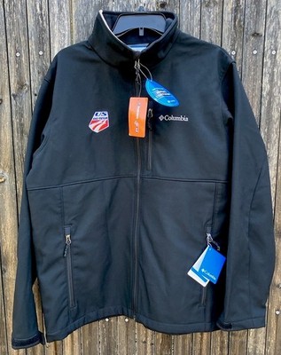 Columbia US Ski Team Soft Shell Jacket Olympics World Cup Mens Large RARE NWT