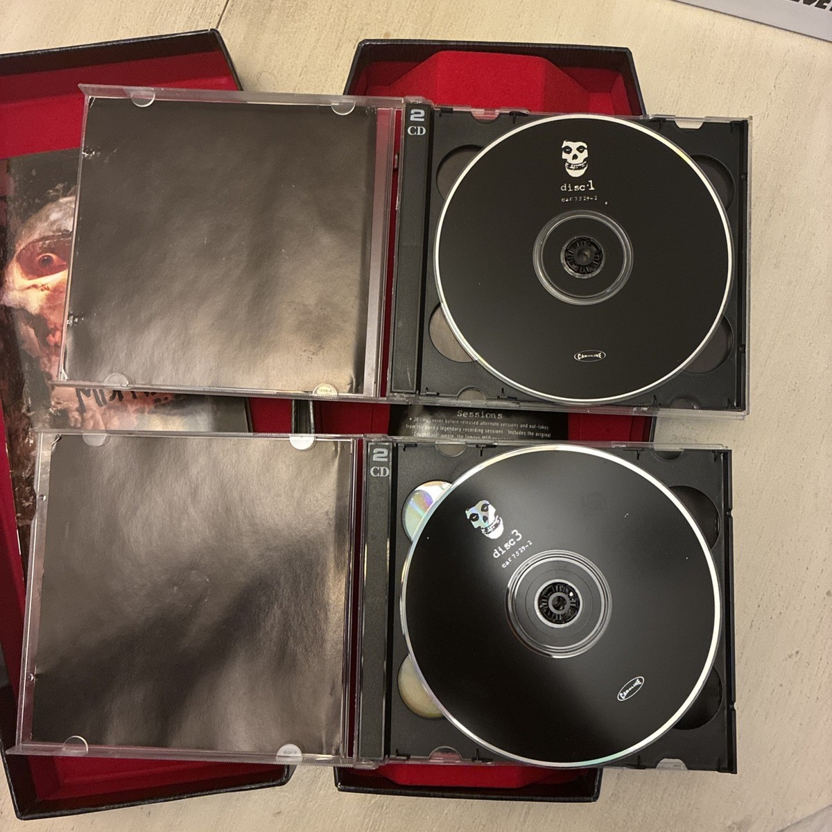 Misfits Complete Coffin Box Set 1996 Original Coffin 4 CDs Booklet