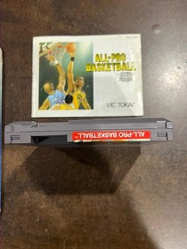 All Pro Basketball Nintendo NES - Complete CIB!