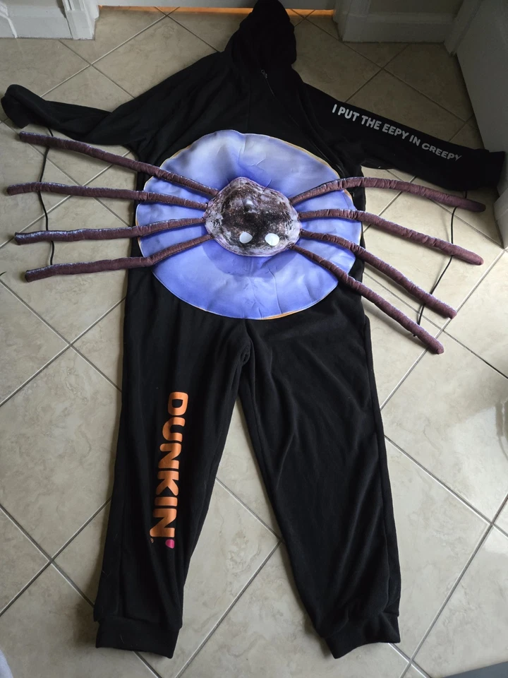 Fantasia Macacão Spider Donut - Fantasia Dunkin Donuts Spider Donessie (tamanho único) - Imagem 2 de 4