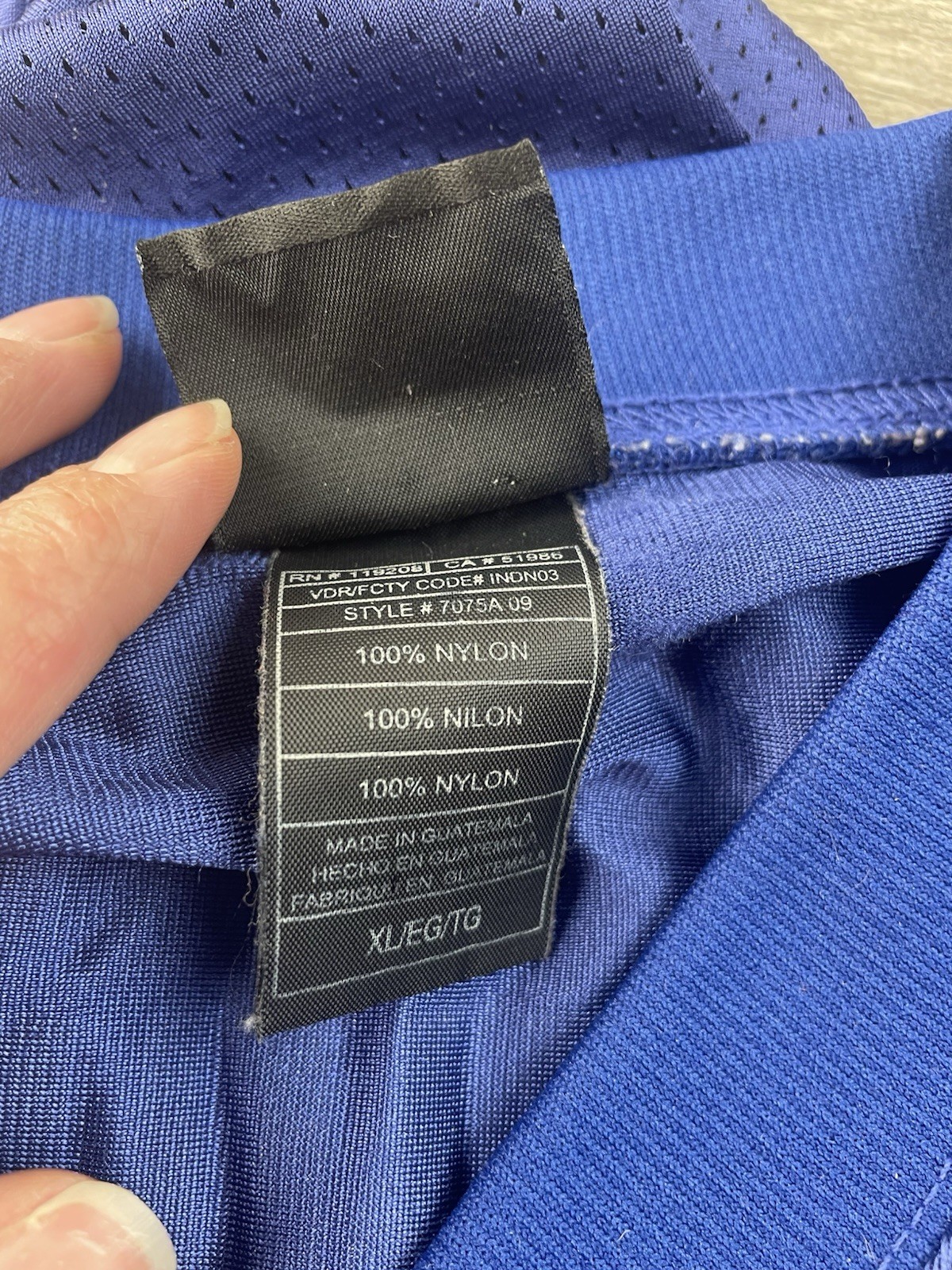 New York Giants Eli Manning #10 Reebok NFL Players Team Apparel XL thumbnail 4