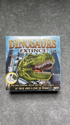 Dinosaurs Extinct? Board Game Briarpatch 4 FREE Dinosaurs In NEW Sealed Box