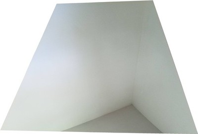 SUPREMETECH 12 x 18 x 0.04 Inch Acrylic See-Through Mirror, Scratch Resistant, 4