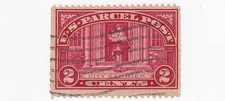STAMP US SCOTT Q2 "City Carrier" 2 CENT 1913 Parcel Post USED - S