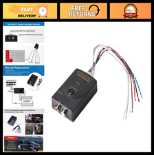 2-Channel RCA Line Output Converter, Car Audio Speaker Wire Adapter for Amplifie
