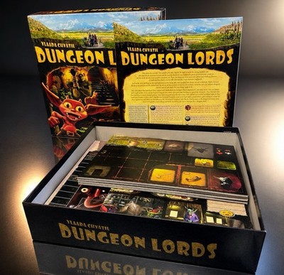 Dungeon Lords Board Game 2009 Z-Man CGE Complete Vlaada Chvátil Strategy Game