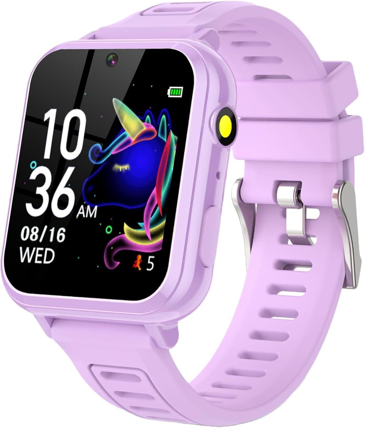 Kids Smart Watch HD Touch Screen Camera 24 Games Pedometer for Girls Boys