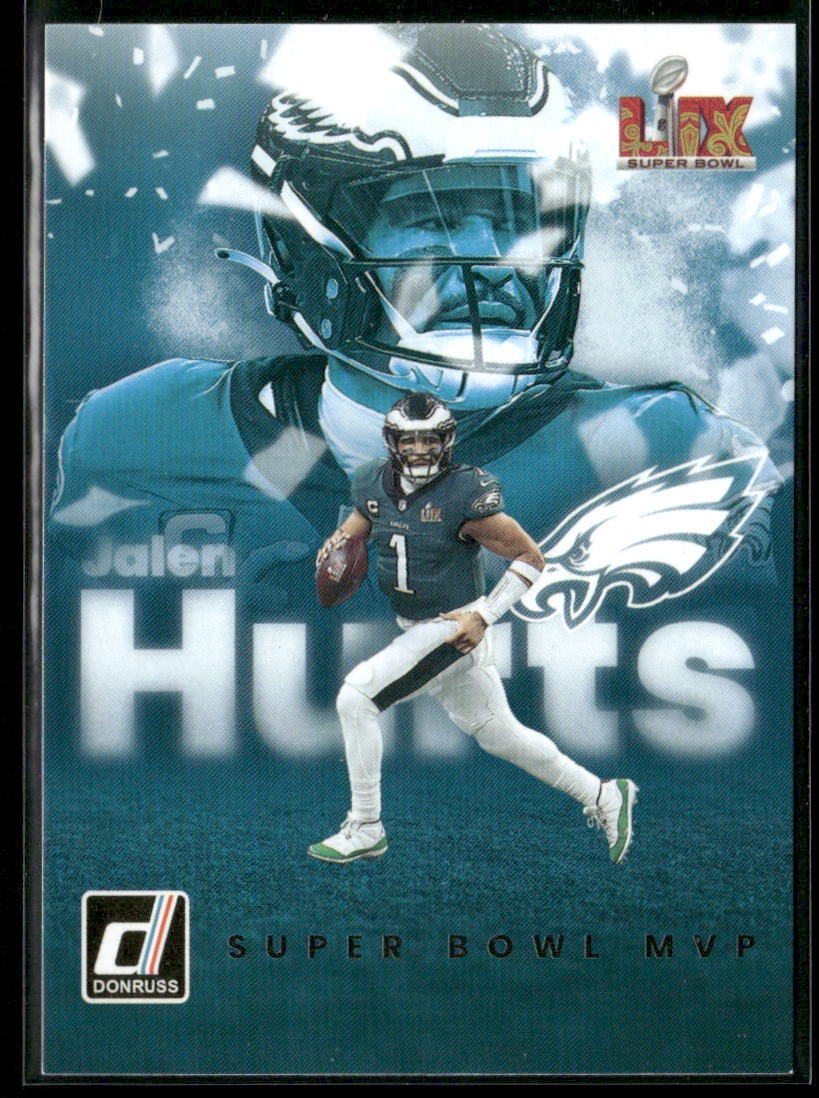 2025 Donruss #1 Jalen Hurts Super Bowl MVP