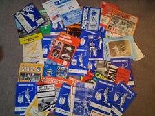 50 x 1970s Football Match  Programmes Listed