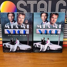 Miami Vice Season 5 DVD Set Don Johnson