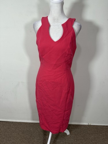 Black Halo Women’s Pink Color Sleeveless Dress Size 6