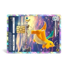 Dragonite #244 Genetic Apex Tcg Pocket Credit Card Sticker