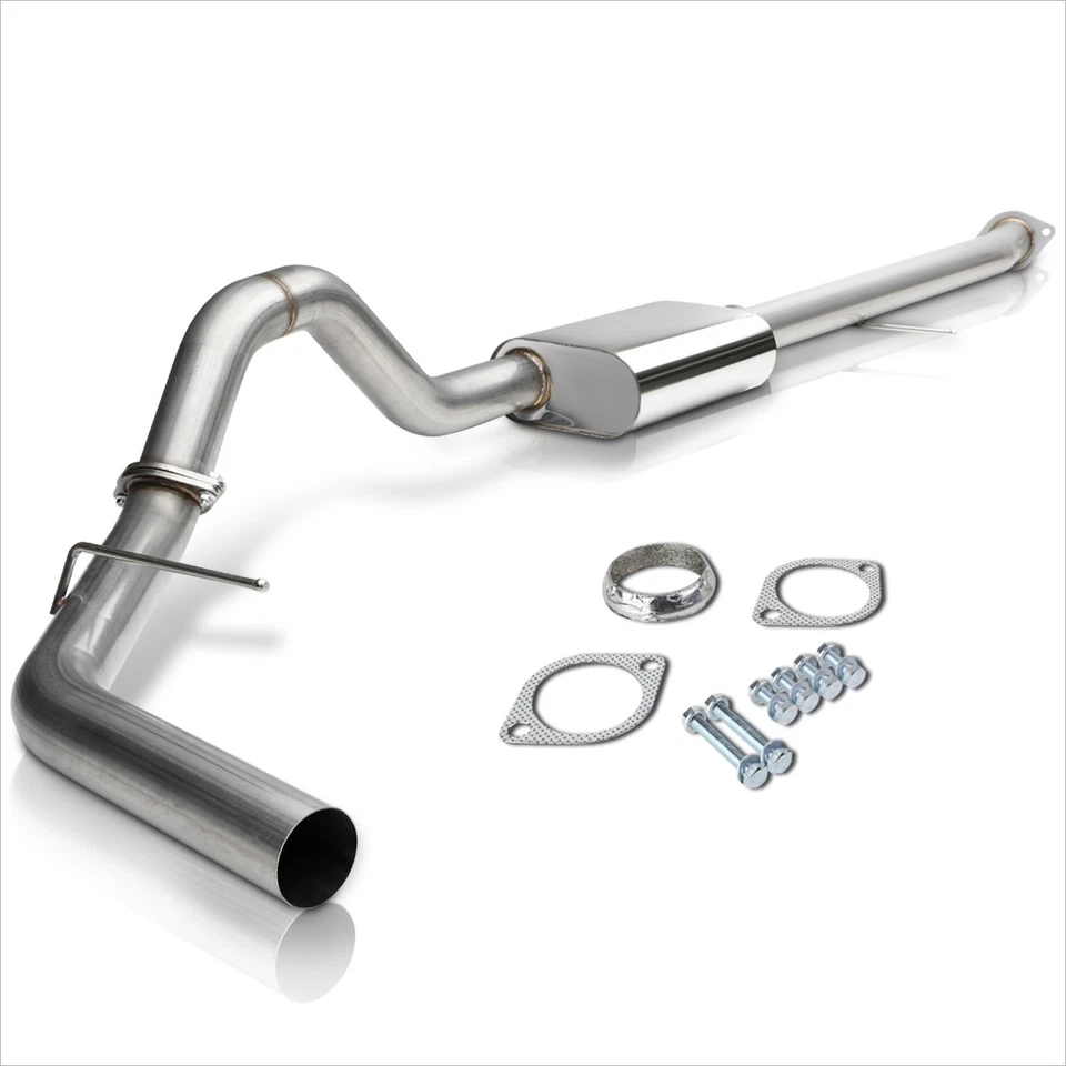 For 00-06 Suburban/Yukon XL 1500 V8 3" Outlet Aluminized Catback Muffler Exhaust - Image 2 of 4