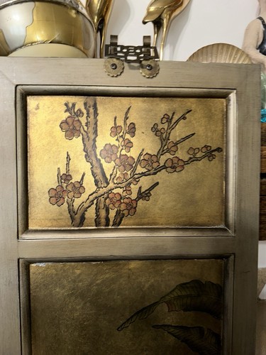 Vintage Paar japanische Fensterscheiben - Bild 10 von 16