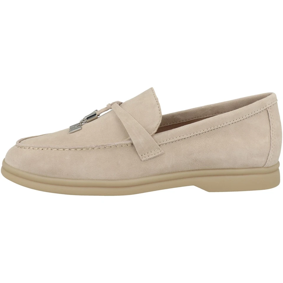 Steve Madden Portland Mocassin Chaussure Plate Slip-On Femme Beige - Photo 1/1