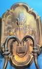 Pair Very Large Antique Sterling Bronze Co 2-Arm Wall Sconces Rewired! — photo 4