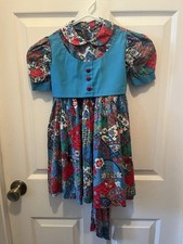 Vintage Handmade Girls Dress, Sz 6
