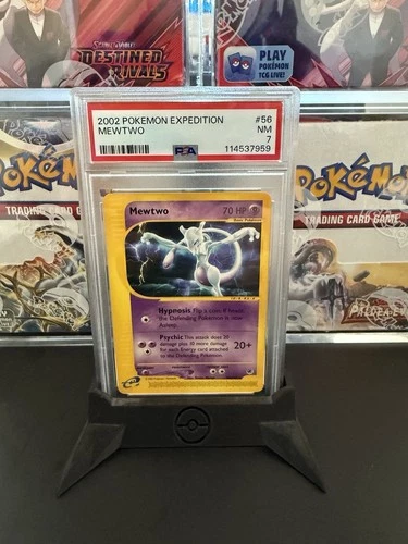 Mewtwo 56/165 Expedition Base Set Rare Pokemon Card PSA 7
