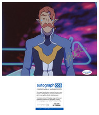 Rhys Darby 'Voltron: Legendary Defender' Signed 8x10 Photo 'Coran' ACOA
