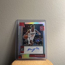 MOUSSA DIABATE 2022-23 Panini Donruss Optic Signature Series Rookie RC Clippers