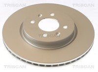 2X Bremsscheibe Triscan 8120 43187C FüR Hyundai I20 2 Gb Ib Bayon BC3 3 BI3 AX1