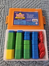 Learning Resources Hexagram Weights LER4292 Set of 54 Pieces with Case