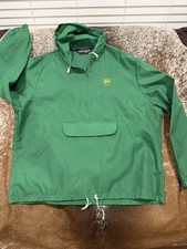 Vintage BP Oil Sportsmaster XL USA Made Green Packable Anorak Windbreaker