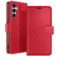 Zanaé, Portemonnaie Etui Galaxy A05S Mit Magnetverschluss Und Standfunktion, Rot