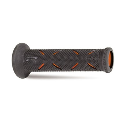 Handgriffe Road Durchbohrt PROGRIP 717 Dual Density(Farbe:Orange)Rif.progrip