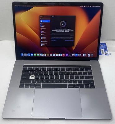 Apple MacBook Pro 15'' 2017 Touch Bar i7 Quad-Core Retina Laptop 2.9GHz
