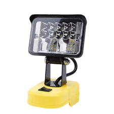 28W LED Work Light For Ridgid 18V Li-ion Battery With USB Port Flashlight Tools