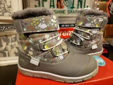 NEW See Kai Run Gilman Gray Waterproof Insulated Girls Boots Toddler 4T / 20 EUR