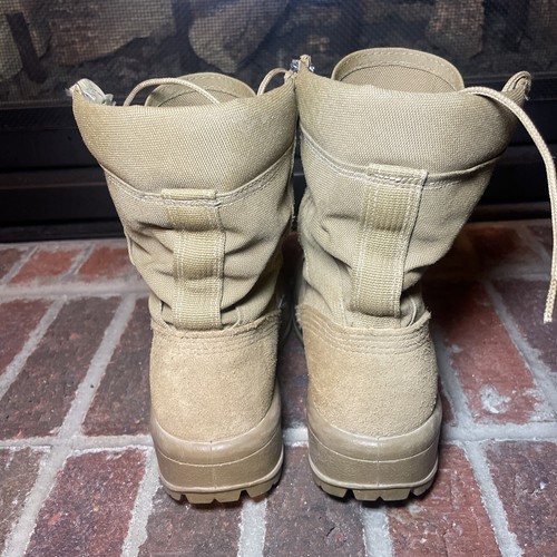 Belleville AHWC Combat Boots Brown 3.5W Hot Weather Military Vibram Sole - Picture 6 of 10