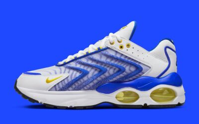 nike tn blue yellow
