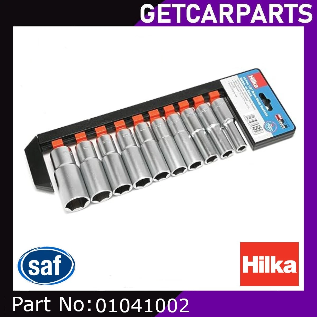Hilka 01041002 1 2 inch Pro Craft Deep Metric Socket Set eBay