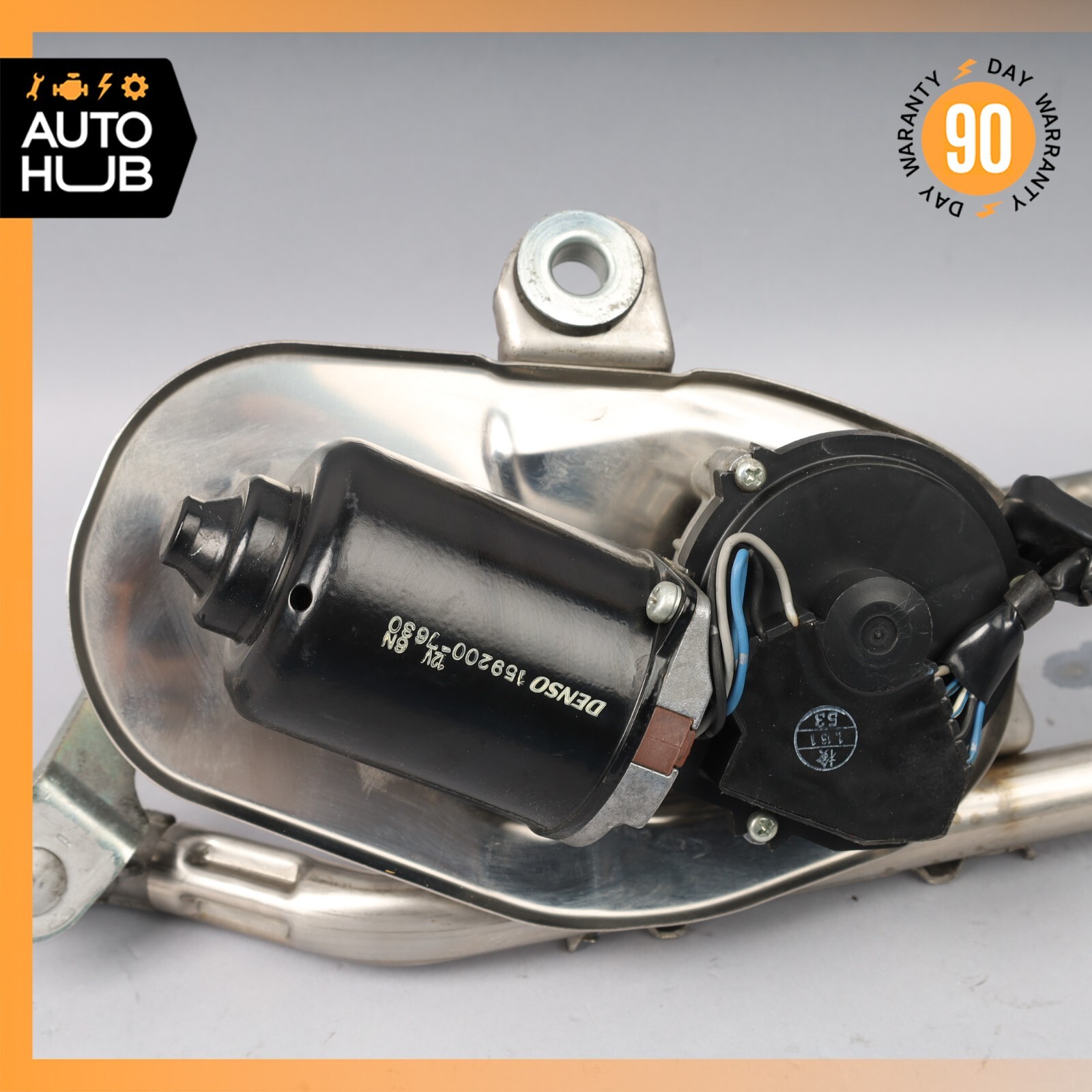 08-19 Maserati GranTurismo M145 Front Windshield Wiper Motor Linkage Arm OEM