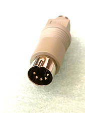 DEALER LOT OF 20 NEW PS2 FEMALE TO 5 PIN AT MALE KEYBOARD ADAPTER RM2-CMP18