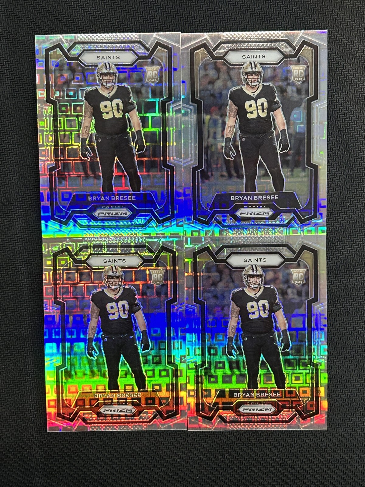 Bryan Bresee 2023 Panini Prizm NFL Rookie RC /400 Silver Pandora #372 Lots 4