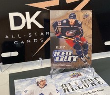 KENT JOHNSON ROOKIE CARD 2022-23 UPPER DECK ALLURE HOCKEY ICED OUT RC INSERT IO1