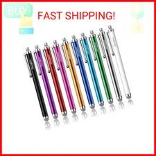 Stylus Pens for Touch Screens, StylusHome 10 Pack Mesh Fiber Tip Stylus Pens for