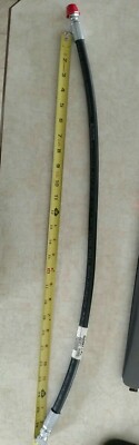 Kit 2 Tubi Idraulici Parker Ad Alta Pressione - 24 Pollici, 4250 PSI, Attacchi SAE JIC