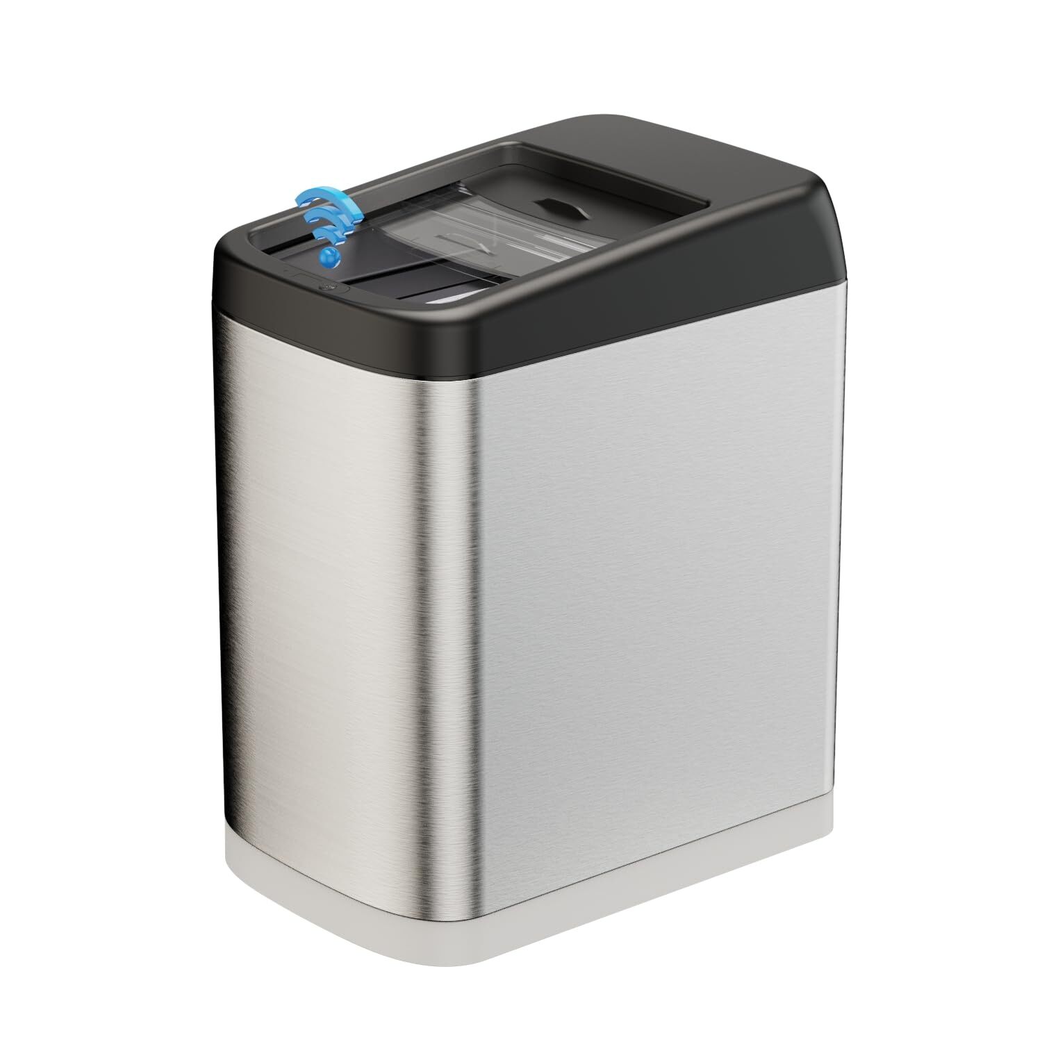 50 Liter 13 Gallon Touchless Rectangular Automatic Motion Sensor Trash Can fo...