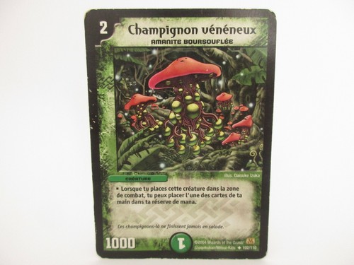 DUEL MASTERS TCG Basic Edition 102/110 Poisonous Mushroom VF Card | eBay