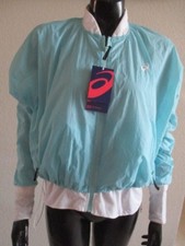   Asics Zip Jacket Size M Porcelain Blue